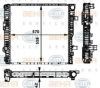 BEHR HELLA SERVICE 8MK 376 721-121 Radiator, engine cooling